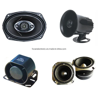 Subwoofer per altoparlante per auto, sirena piezoelettrica, sirena elettronica, allarme piezoelettrico, tweeter piezoelettrico, driver per altoparlante clacson