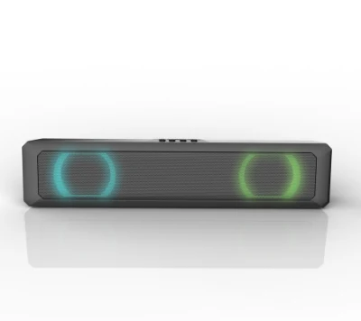 Soundbar portatile per home cinema all'aperto Barra audio surround Sistema home theater Barra audio Bluetooth con subwoofer esterno Altoparlanti esterni per laptop